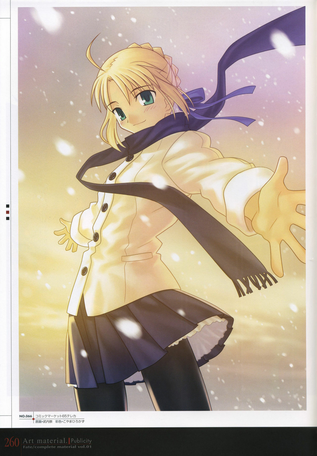 [Type-Moon] Fate/complete material I - Art material. page 265 full