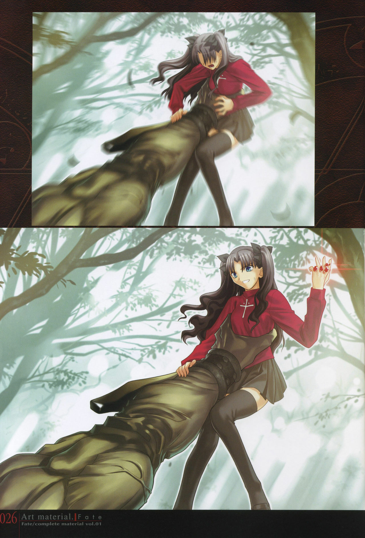 [Type-Moon] Fate/complete material I - Art material. page 31 full