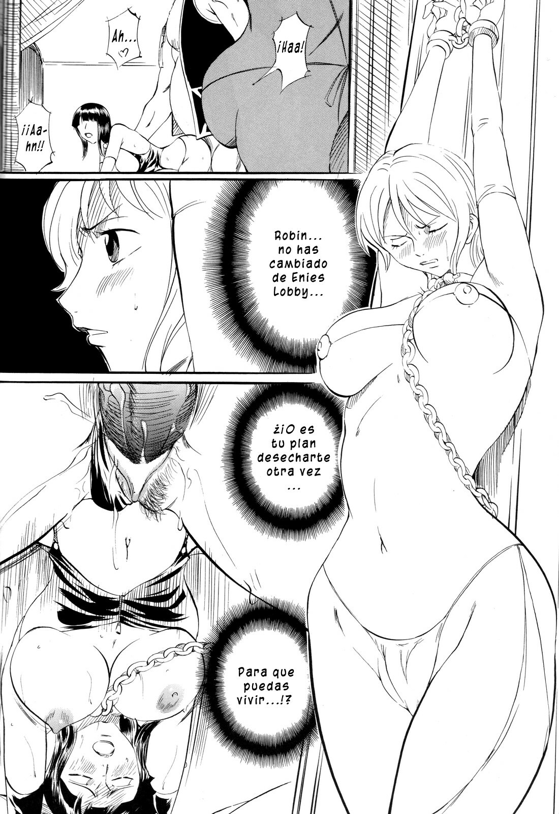 [Busou Megami (Kannaduki Kanna)] Piece of Girl's kan2 Nami-Robi Hen (One Piece) [Spanish/Español] page 21 full