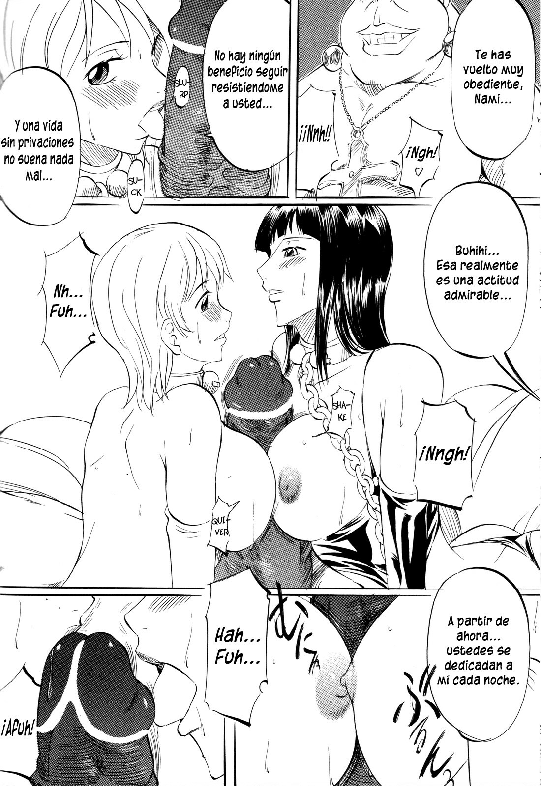 [Busou Megami (Kannaduki Kanna)] Piece of Girl's kan2 Nami-Robi Hen (One Piece) [Spanish/Español] page 27 full