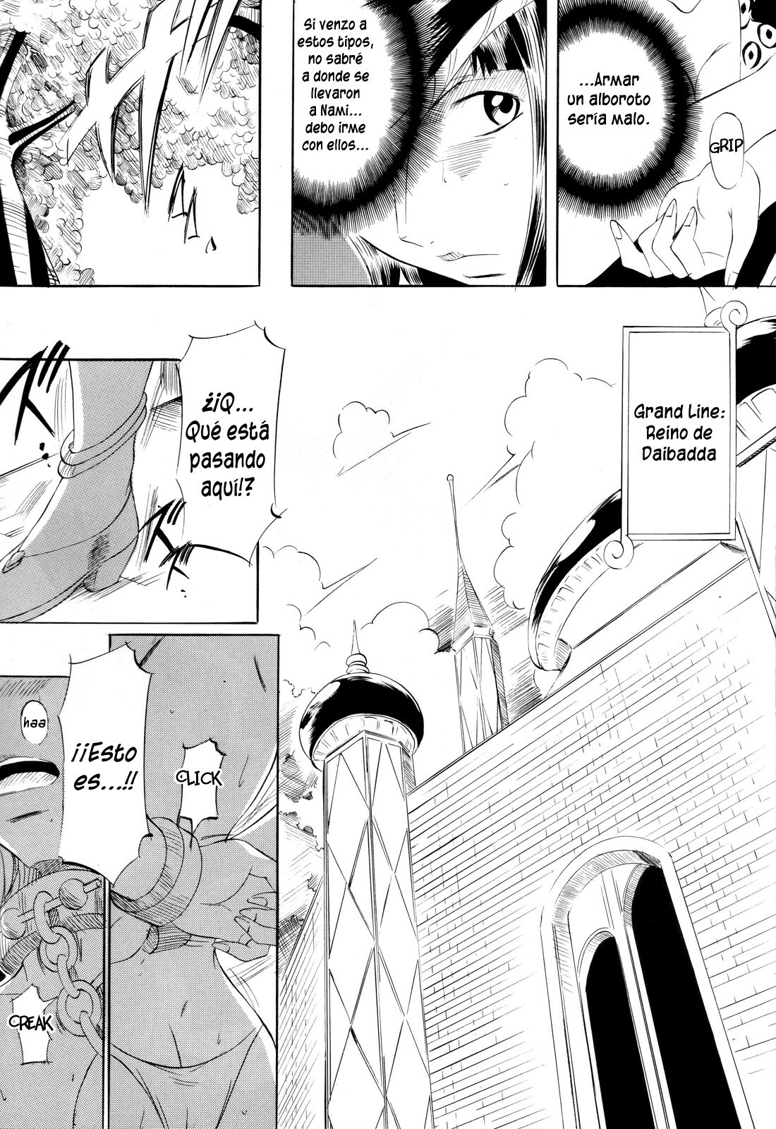 [Busou Megami (Kannaduki Kanna)] Piece of Girl's kan2 Nami-Robi Hen (One Piece) [Spanish/Español] page 5 full