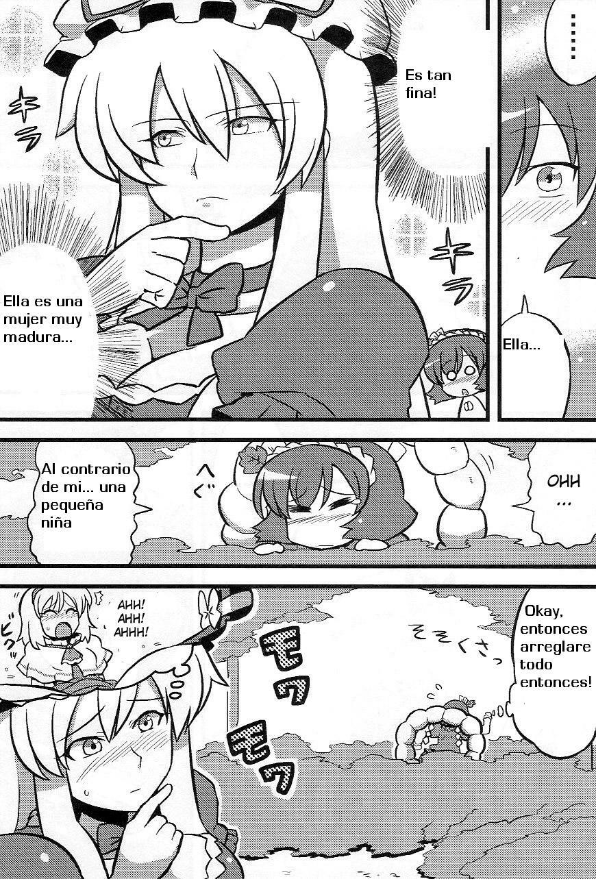 (ComiComi13) [Circle Nuruma-ya (Tsukiwani)] Kanako-sama Yume Mousou (Touhou Project) [Spanish] page 37 full