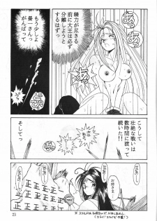 (C42) [Circle OUTERWORLD (Chiba Shuusaku)] Midgard 2 (Ah! my Goddess, You're Under Arrest!) - page 22