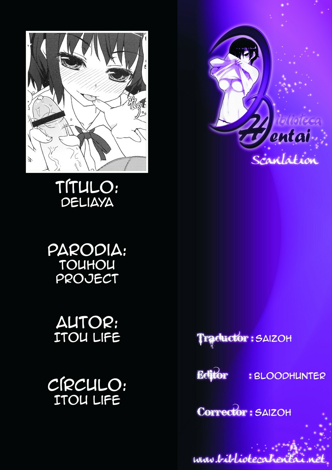 (Reitaisai 7) [Itou Life] Deliaya (Touhou Project) [Spanish] [Biblioteca Hentai] page 22 full