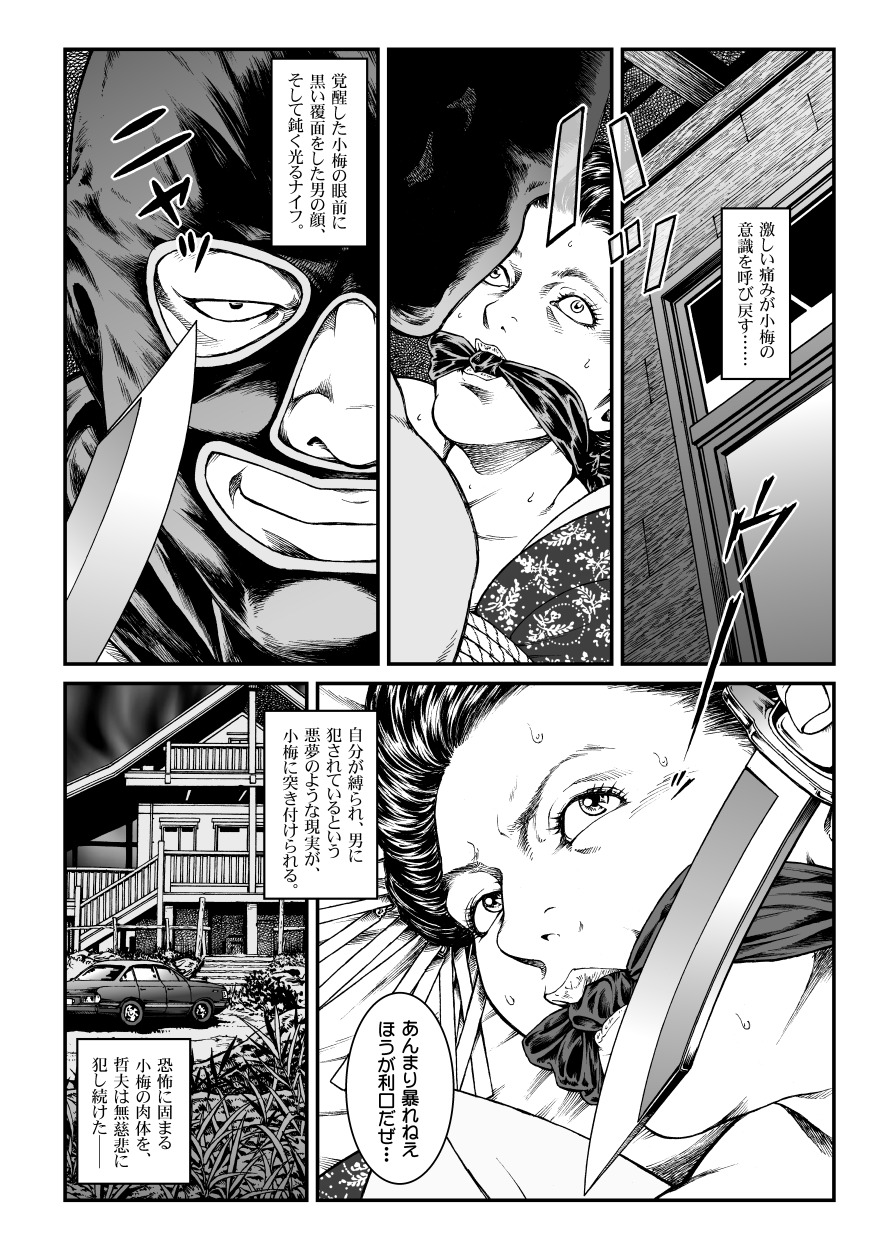 [Nightmare Express -Akumu no Takuhaibin-] Yokubou Kaiki Dai 446 Shou - Shouwa Ryoukitan Nyohan Shiokinin Tetsuo 1 Gion Maiko Yuukai Jiken (Zenpen) - page 9 full