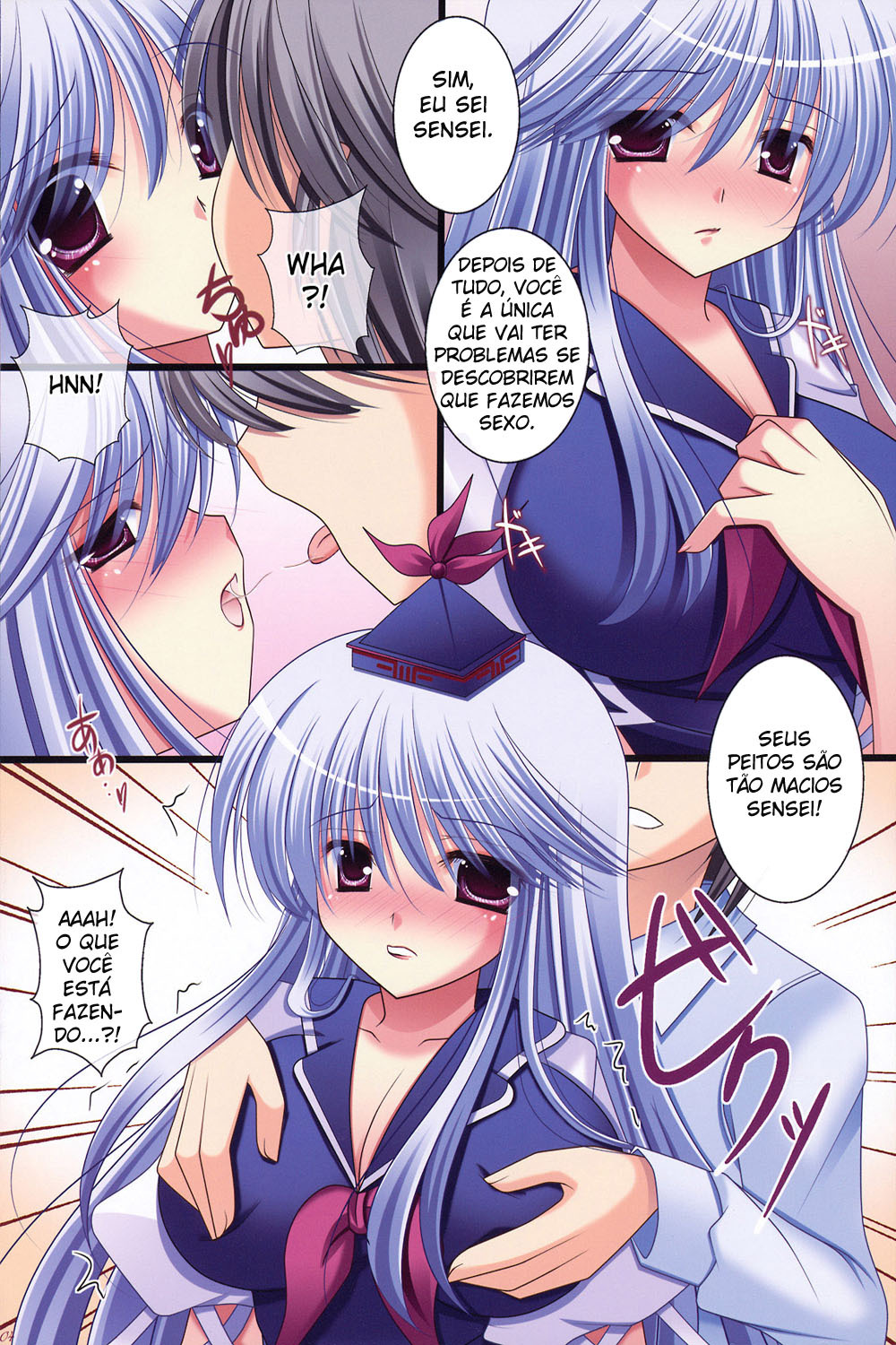 (C79) [Utakata. (Ozawa Hiyori)] Meaning of Love (Touhou Project) [Portuguese-BR] [Montblank] page 3 full