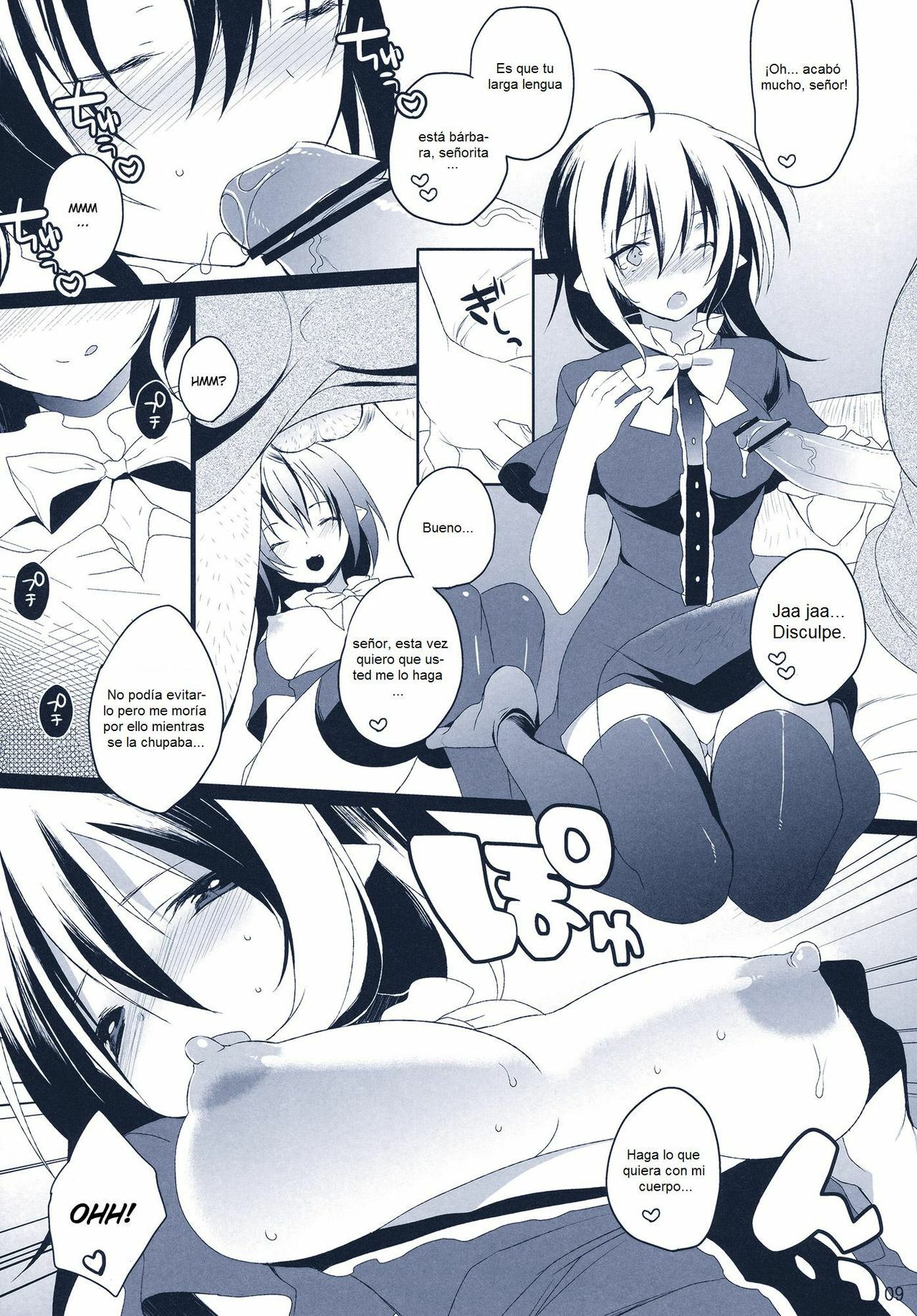 (C78) [super:nova (Yukimachi Tounosuke)] Na Mo Naki Tori | El ave sin nombre en el bosque del dolor (Touhou Project) [Spanish] page 8 full