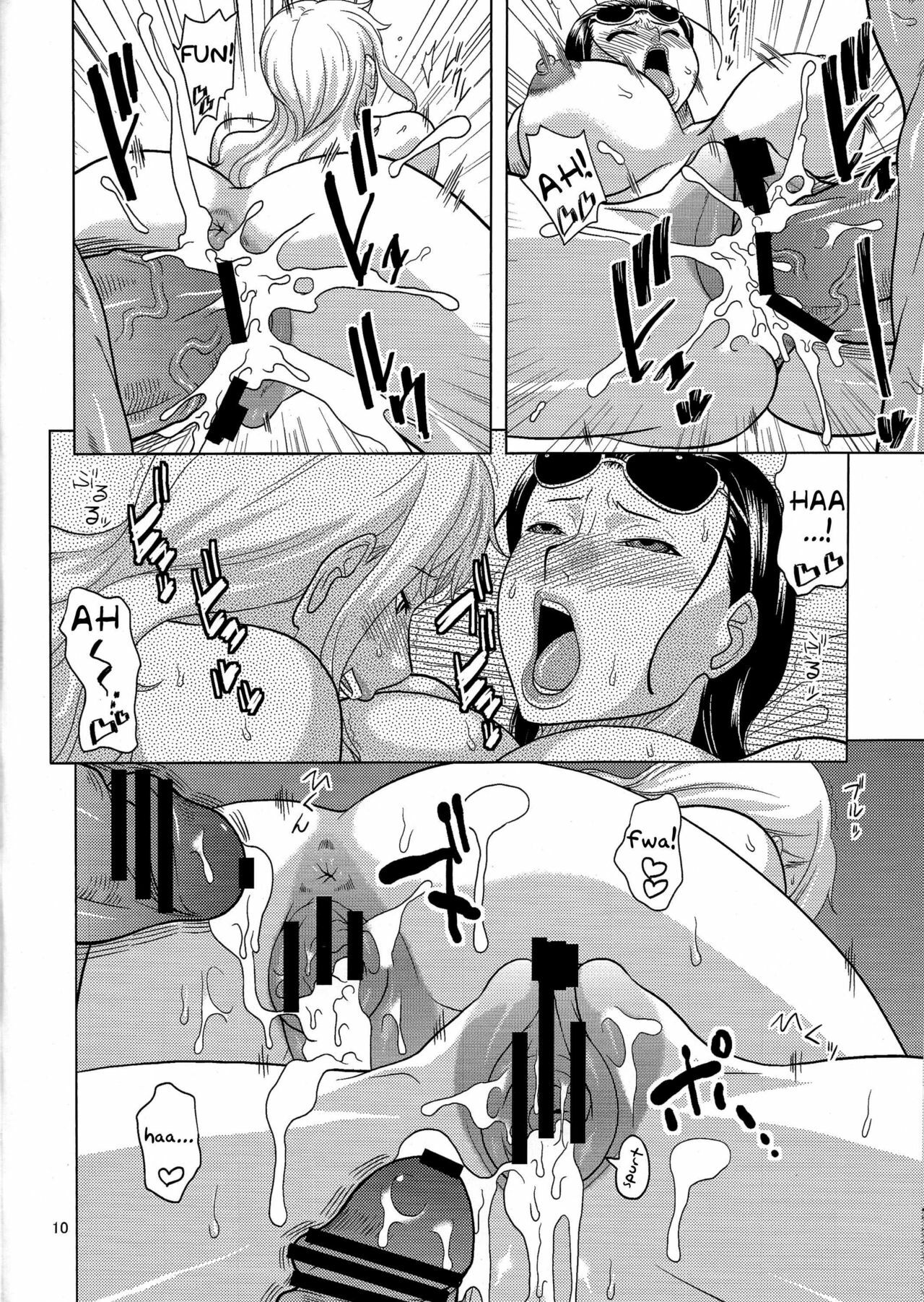 (C80) [ACID-HEAD (Murata.)] NamiRobi 5 (One Piece) [Spanish] [Biblioteca Hentai] page 11 full