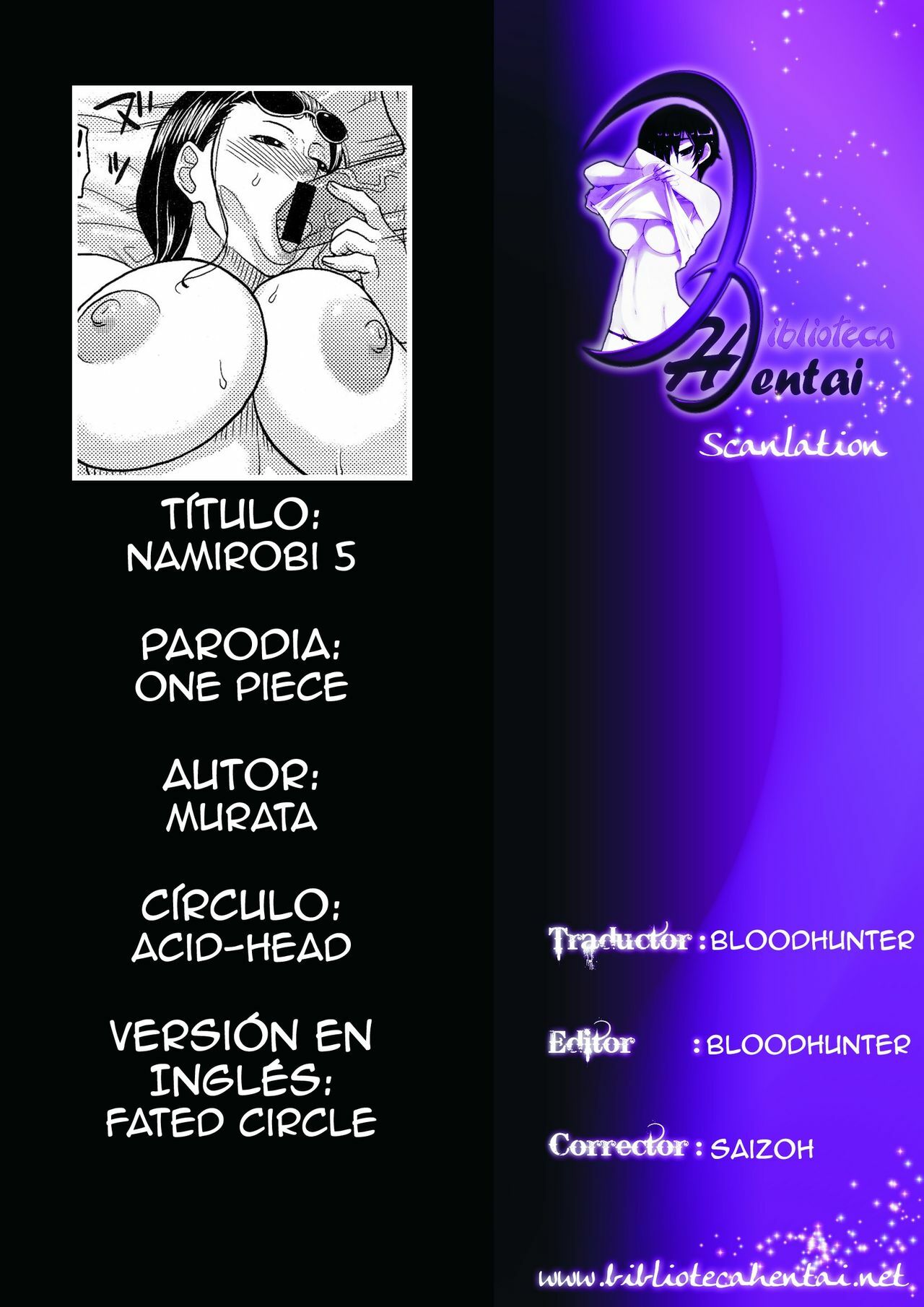 (C80) [ACID-HEAD (Murata.)] NamiRobi 5 (One Piece) [Spanish] [Biblioteca Hentai] page 31 full