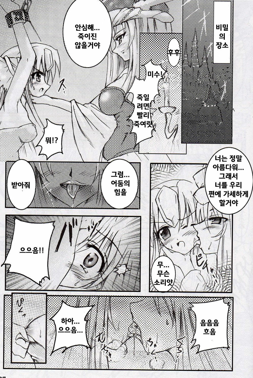 (C71) [Uragiri no Doukutsu (hiro)] MC Heroines 1 Ma Ookami no Taidou (Seiken Densetsu 3) [Korean] [Bigking] page 2 full