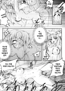 (C71) [Uragiri no Doukutsu (hiro)] MC Heroines 1 Ma Ookami no Taidou (Seiken Densetsu 3) [Korean] [Bigking] - page 4
