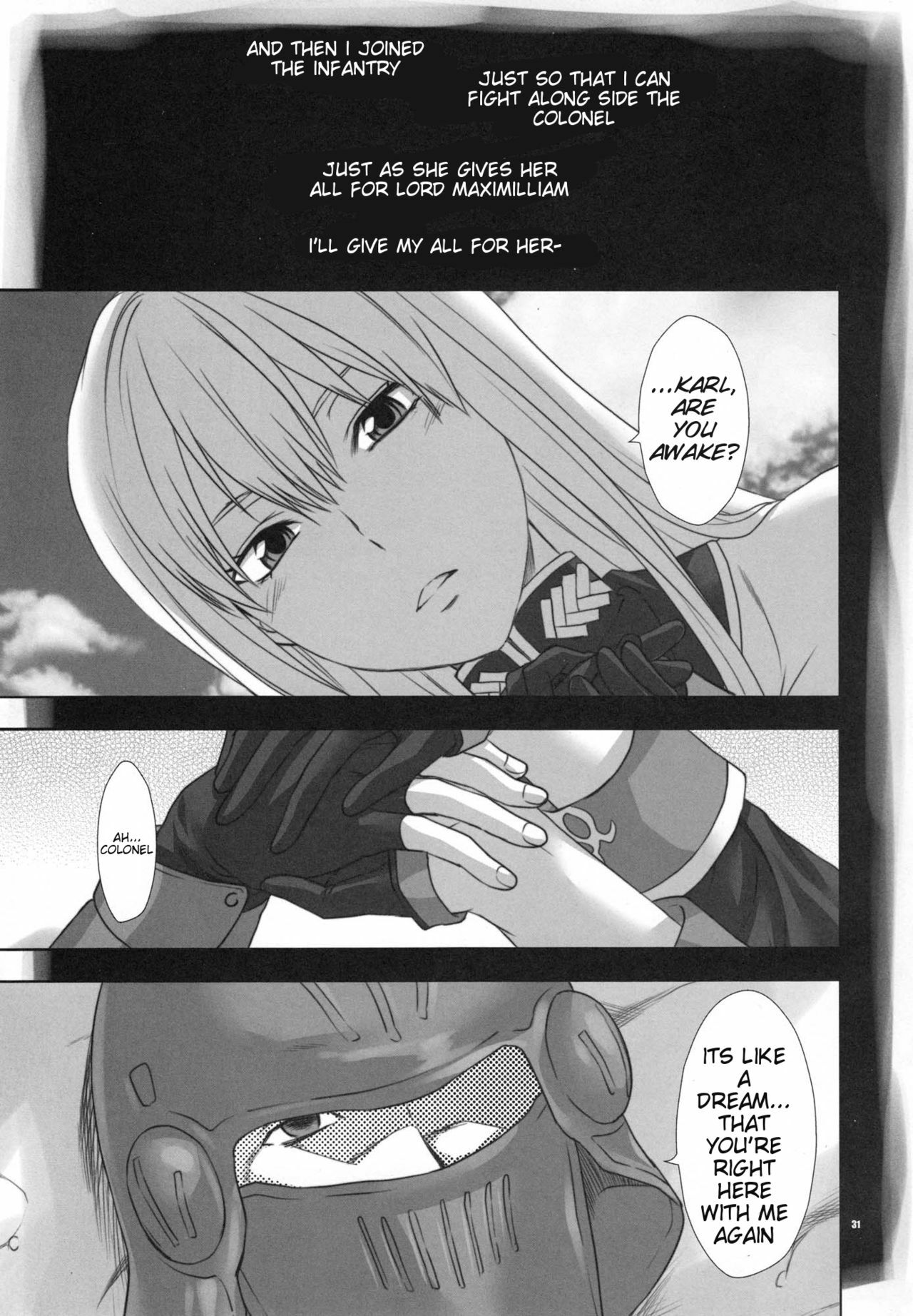 [Lv.X+ (Yuzuki N Dash)] Boku no Subete o Taisa ni Sasagu | I Will Give My All for the Colonel (Valkyria Chronicles) [English] {doujin-moe.us} [2010-09-05] page 31 full