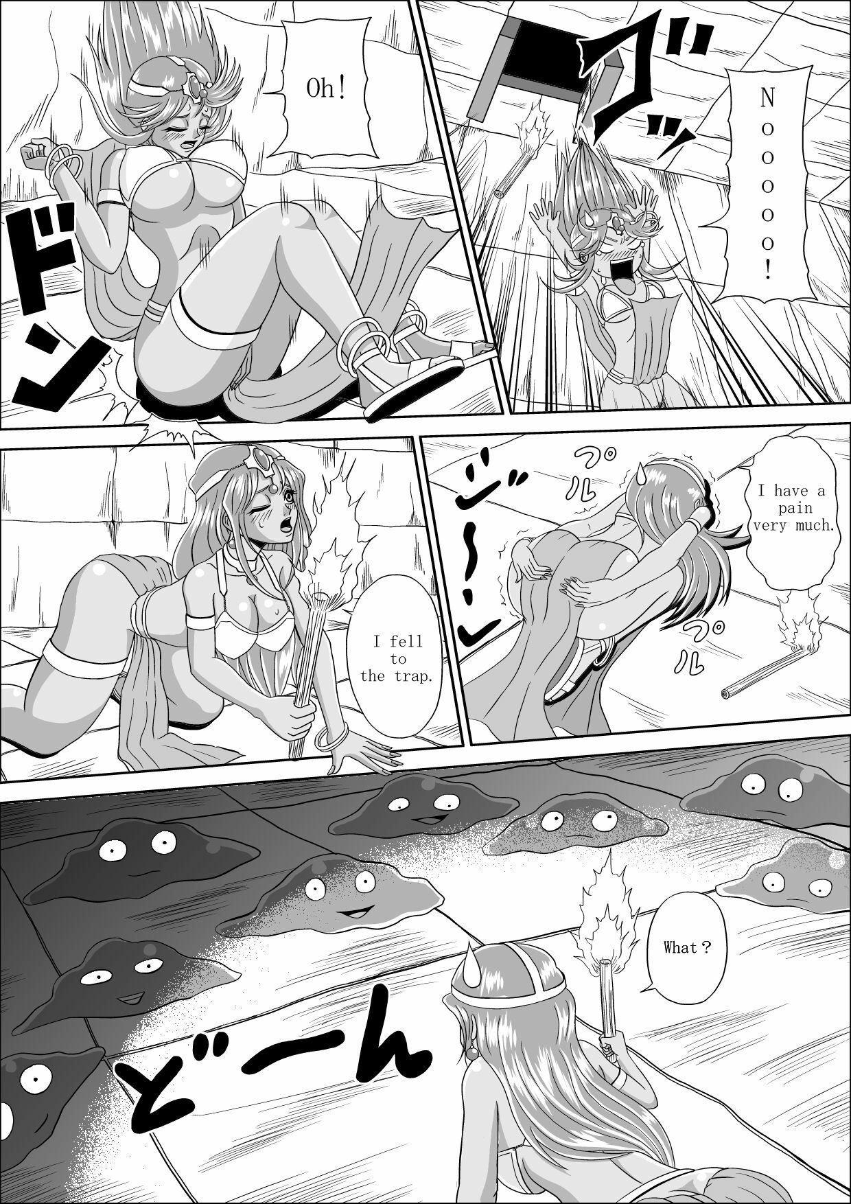 [Pyramid House (Muscleman)] Ryoujoku no Odoriko | Rape of Dancer (Dragon Quest IV) [English] page 6 full