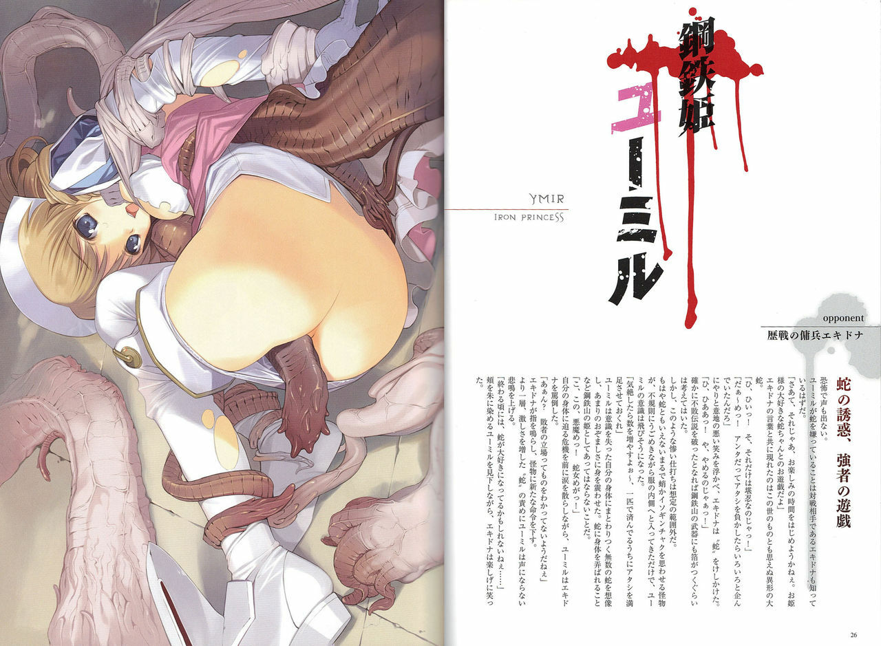 [Hobby JAPAN (Various)] Queen's Blade Kanzen Haiboku Gashuu Vanquished Queens 3 (Queen's Blade) page 15 full