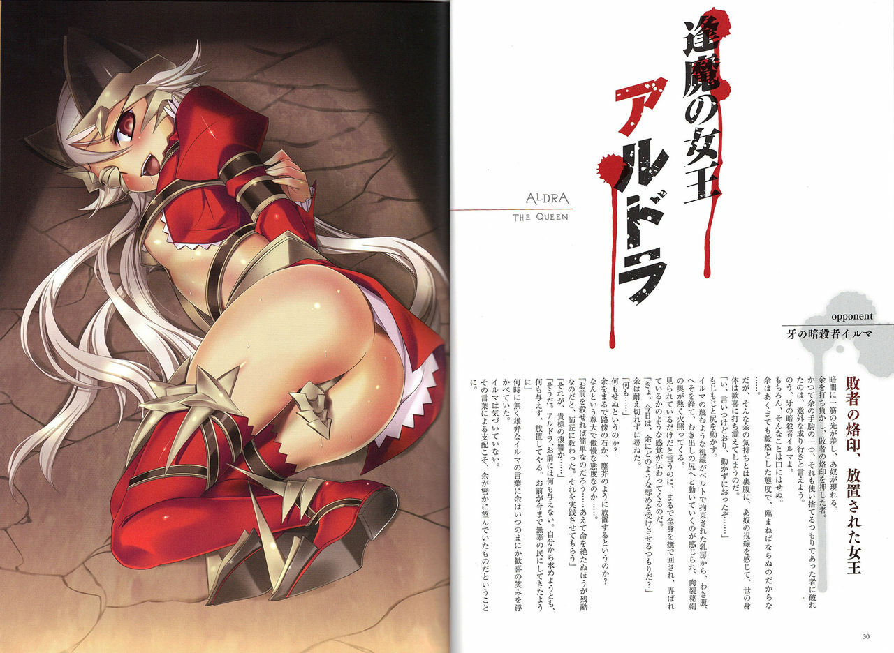 [Hobby JAPAN (Various)] Queen's Blade Kanzen Haiboku Gashuu Vanquished Queens 3 (Queen's Blade) page 17 full