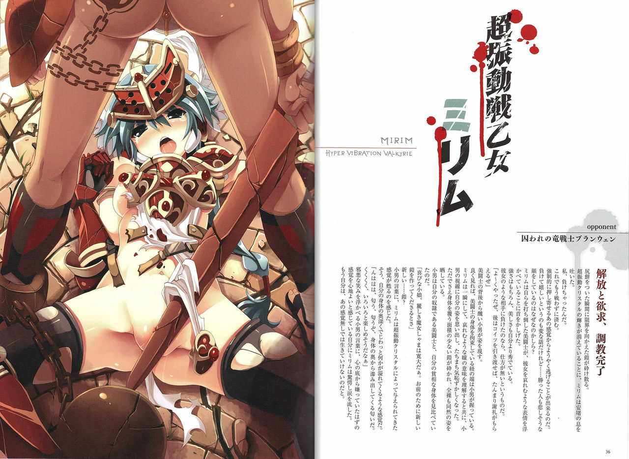 [Hobby JAPAN (Various)] Queen's Blade Kanzen Haiboku Gashuu Vanquished Queens 3 (Queen's Blade) page 20 full