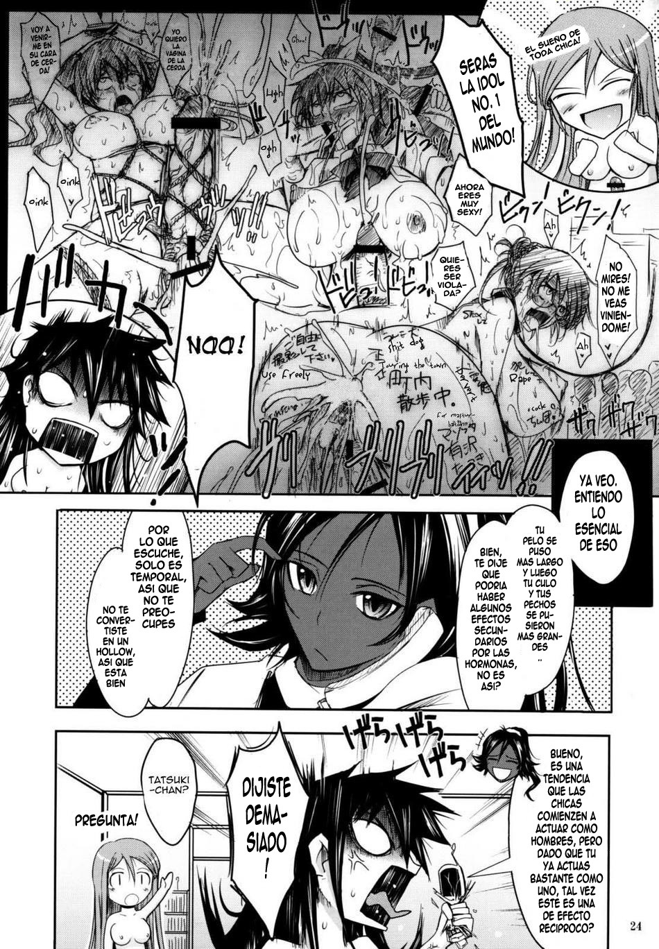 (C74) [Garyuh-Chitai (TANA)] Aki-Akane -AnotherDay- (Bleach) [Spanish] [ElMoeDela8] page 23 full