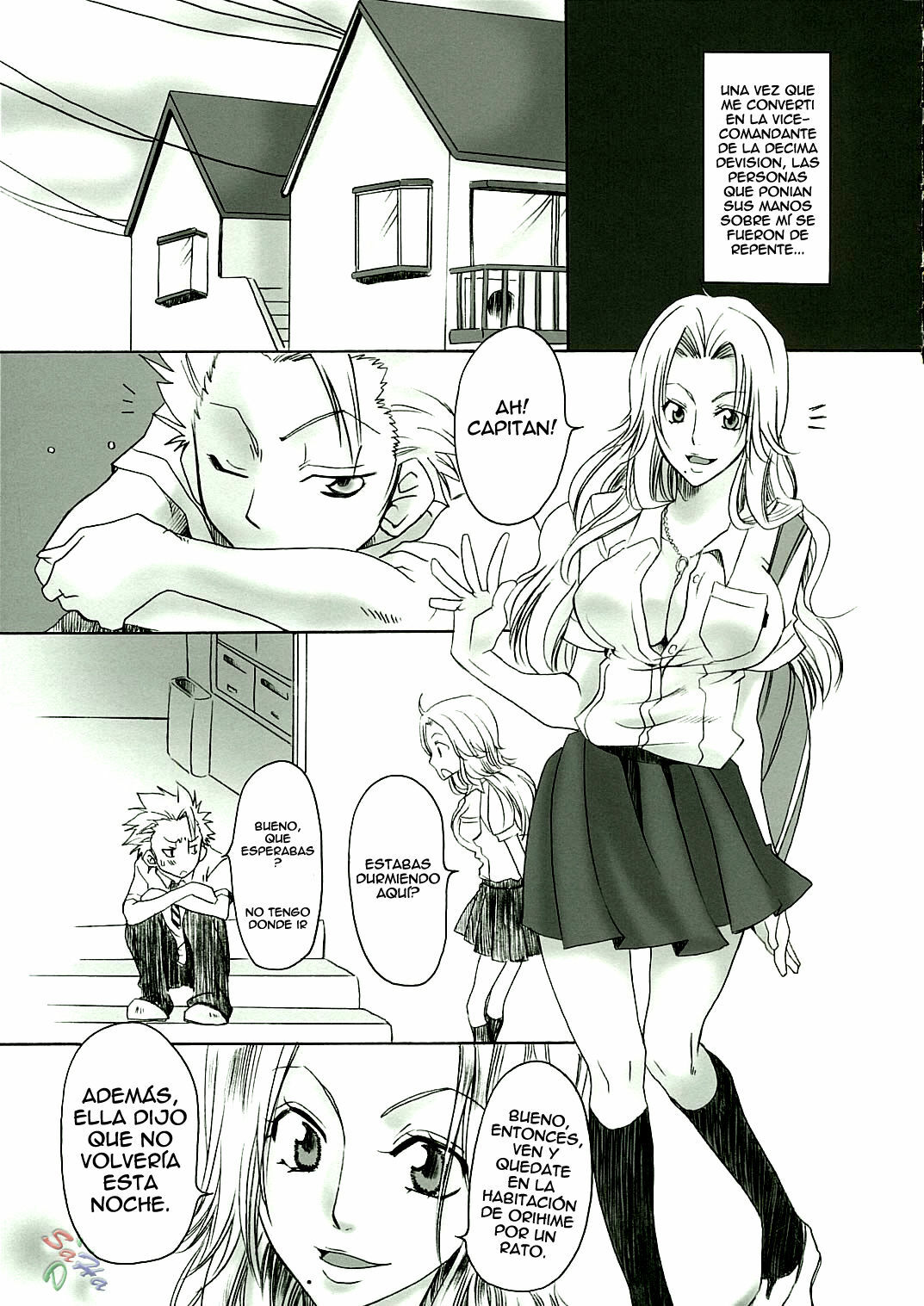 (Kanonana!) [Kurione-sha (YU-RI)] Kokucho Ranbu (Bleach) [Spanish] {XP95-Hentai} page 16 full