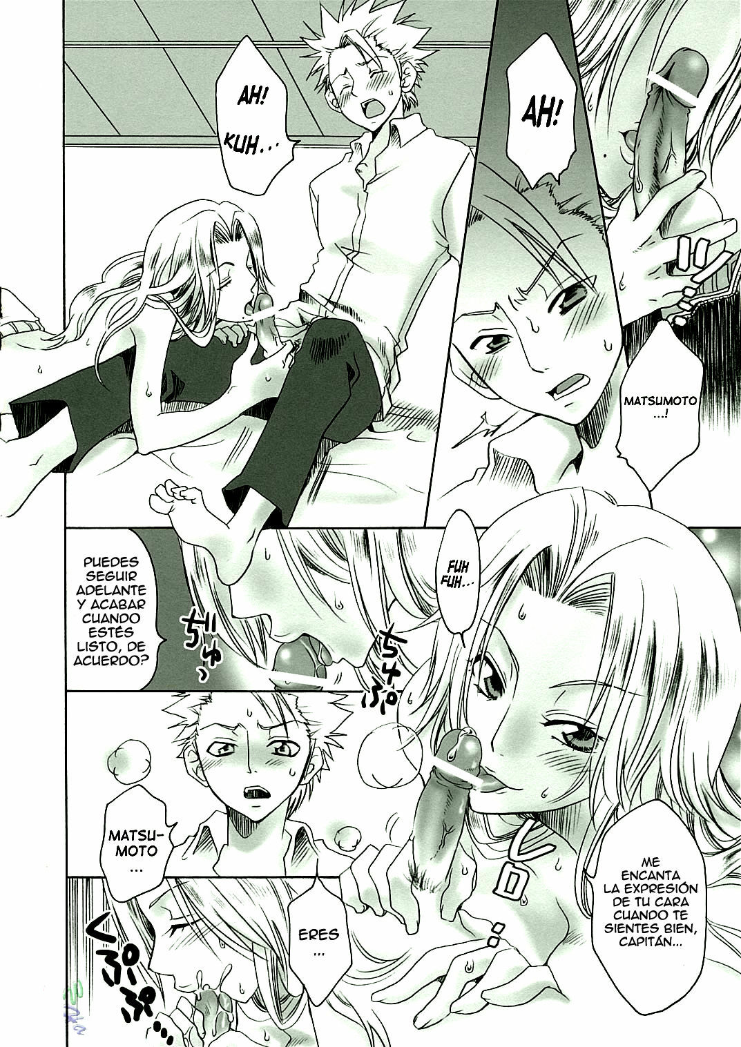 (Kanonana!) [Kurione-sha (YU-RI)] Kokucho Ranbu (Bleach) [Spanish] {XP95-Hentai} page 21 full