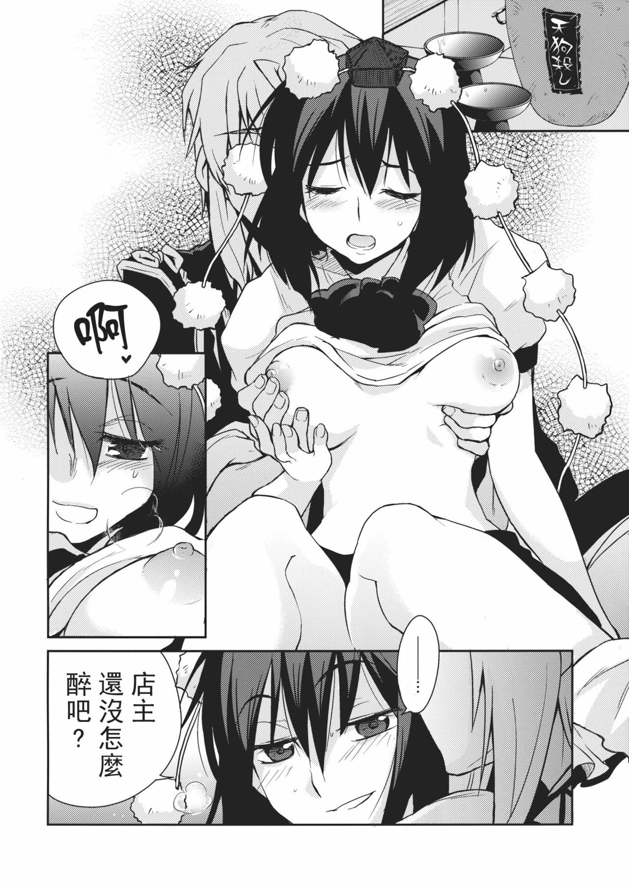 (SC52) [Hot Dog Chuck (Hirafumi)] Shoujo Sono Na wa Amatsu Kamiboshi (Touhou Project) [Chinese] [喵玉汉化] page 9 full