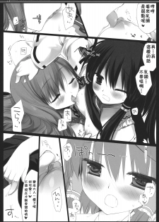 (Reitaisai SP2) [D.N.A.Lab., ICHIGOSIZE (Miyasu Risa, Natsume Eri)] Smooch! (Touhou Project) [Chinese] [喵玉汉化] - page 9