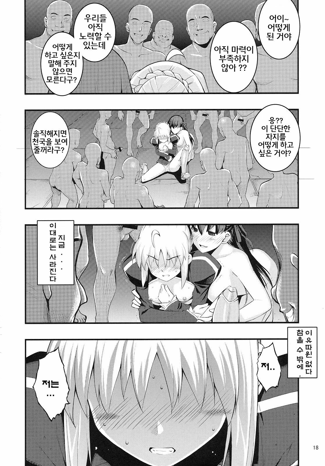 (C79) [RUBBISH Selecting Squad (Namonashi)] RE 12 (Fate/stay night) [Korean] [성귀] page 17 full