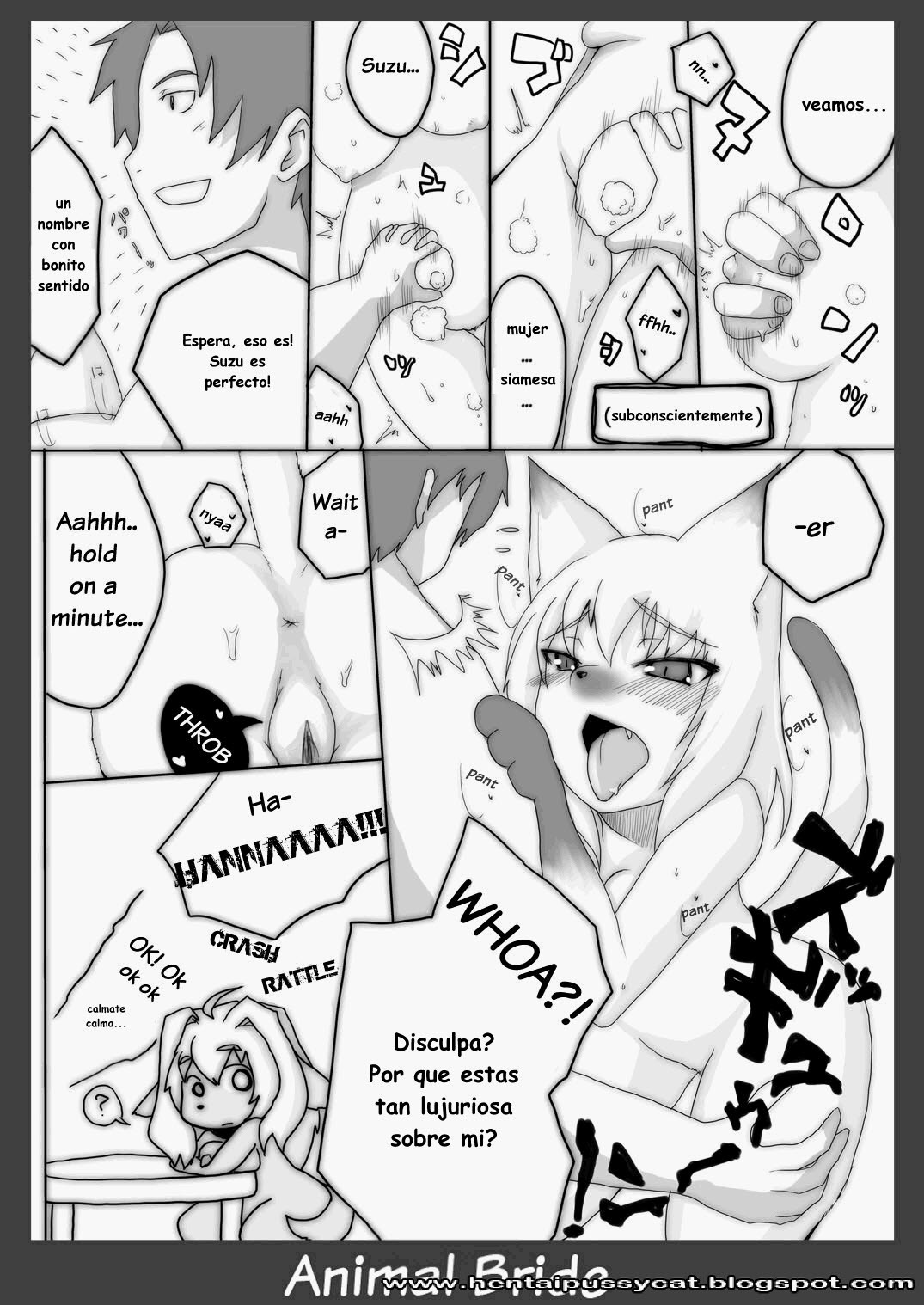 (C76) [Like a Hydrangea (Various)] Kemono no Oyome-san 2 | Animal Bride 2 [Spanish] [Black Thunder] [Incomplete] page 6 full