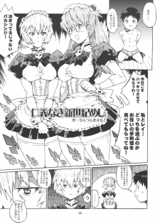 (SC53) [Combat Mon-Mon (Hiratsura Masaru, Dokurosan)] Ayanami 2 (Neon Genesis Evangelion) - page 24