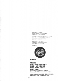 (SC53) [Combat Mon-Mon (Hiratsura Masaru, Dokurosan)] Ayanami 2 (Neon Genesis Evangelion) - page 29
