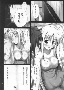 (C80) [IV VA SHIN (Mikuni Mizuki)] Home Sweet Home ~Fate Hen~ (Mahou Shoujo Lyrical Nanoha) - page 23