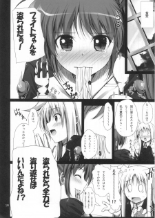 (C80) [IV VA SHIN (Mikuni Mizuki)] Home Sweet Home ~Fate Hen~ (Mahou Shoujo Lyrical Nanoha) - page 25