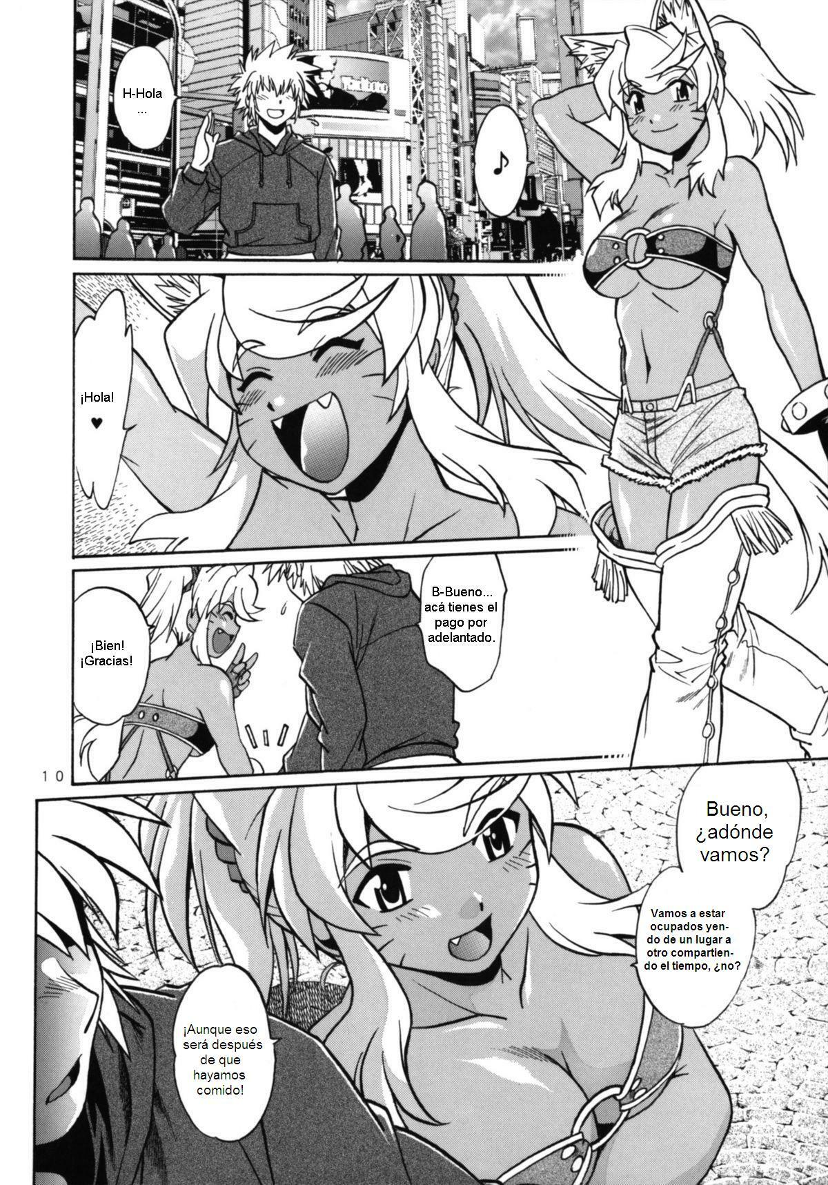 (SC34) [Studio Katsudon (Manabe Jouji)] Kemonotachi no Bansan 2 (Renkin 3-kyuu Magical? Pokahn [Magipoka]) [Spanish] page 10 full