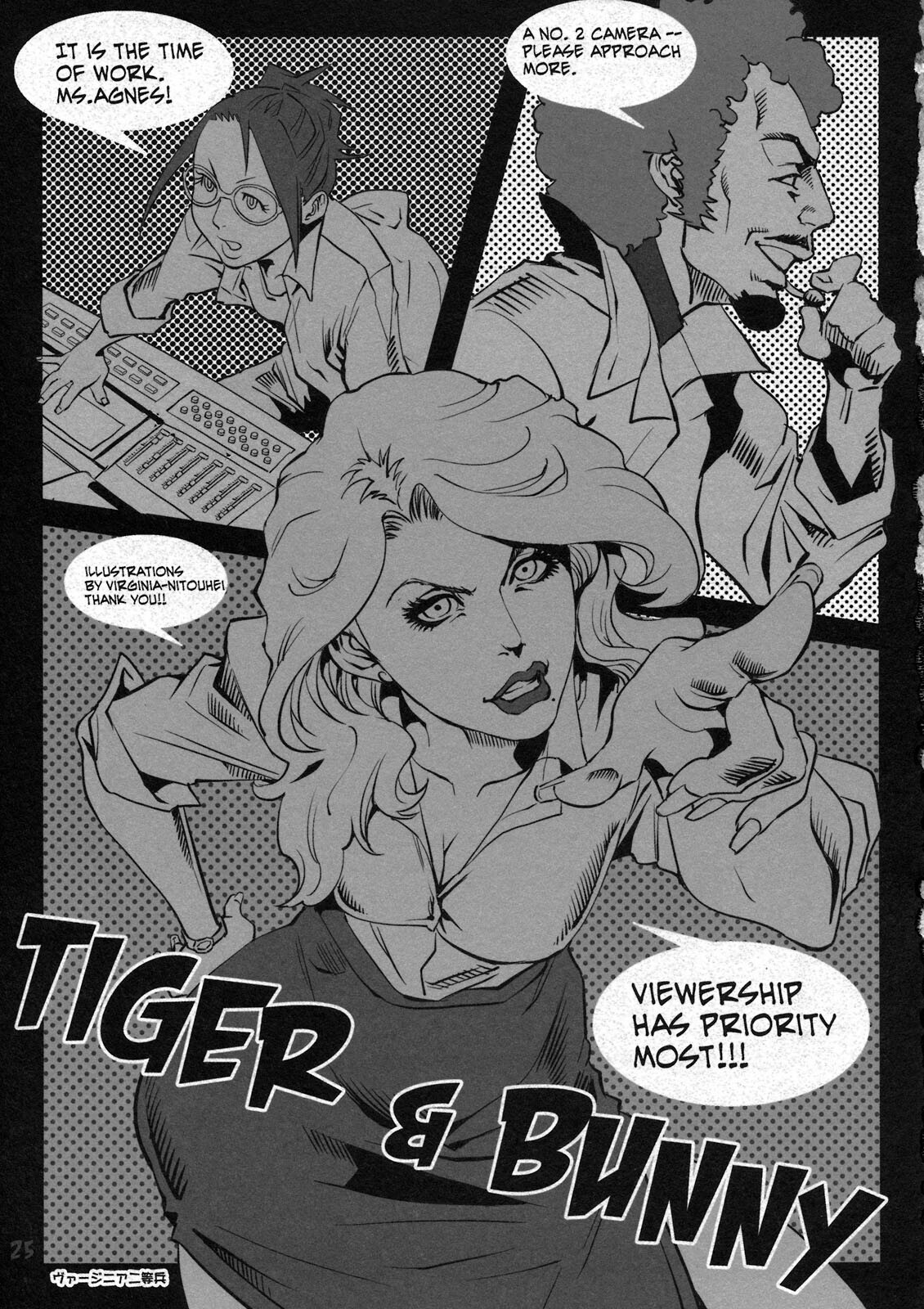 (SC53) [Hougakuya (Touzai, Nanboku)] Agnes-san Oshigoto desu! (TIGER & BUNNY) page 25 full