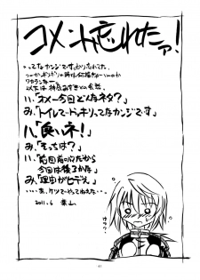 [Red Ribbon Revenger (Hayama, Kamihara Mizuki, Makoushi)] Boku no Ichika ga Konna ni Kedamono Wake ga nai (IS ) - page 40