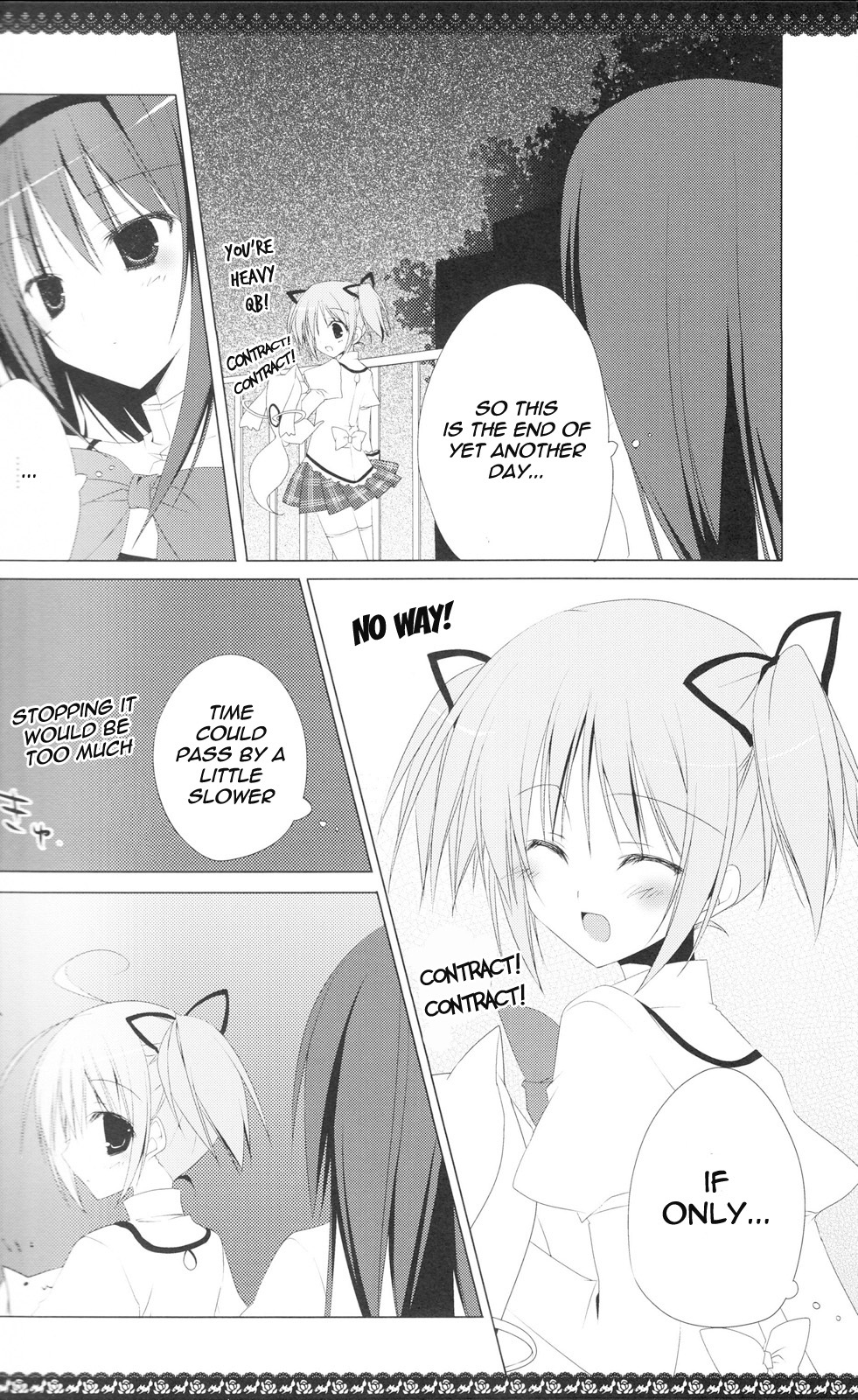 (C80) [NECOTOXIN (Inugami Kira)] Sous la priere (Puella Magi Madoka☆Magica) [English] [life4Kaoru] page 9 full