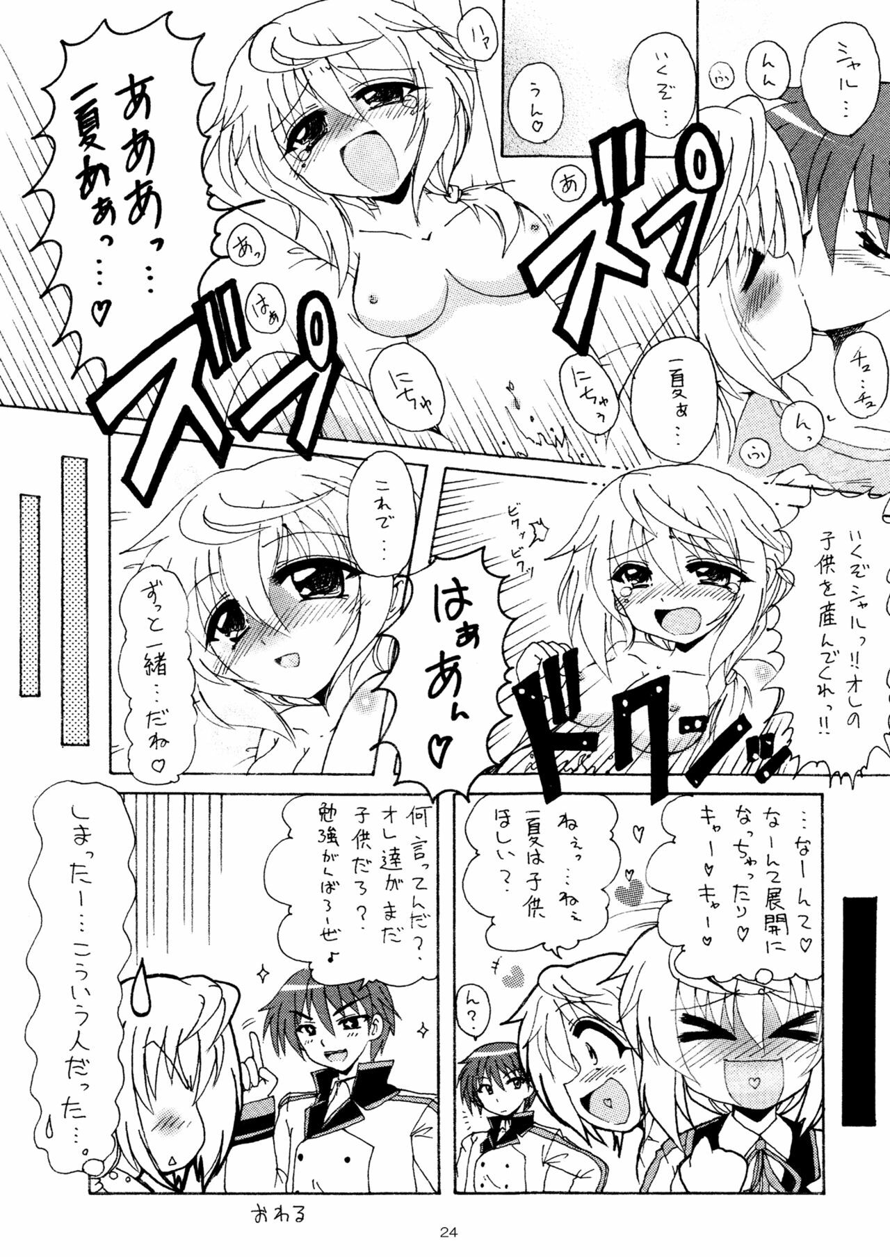 [Red Ribbon Revenger (Hayama, Kamihara Mizuki, Makoushi)] Ore to Char ga Konna ni Midareru Wake ga nai (IS ) page 23 full