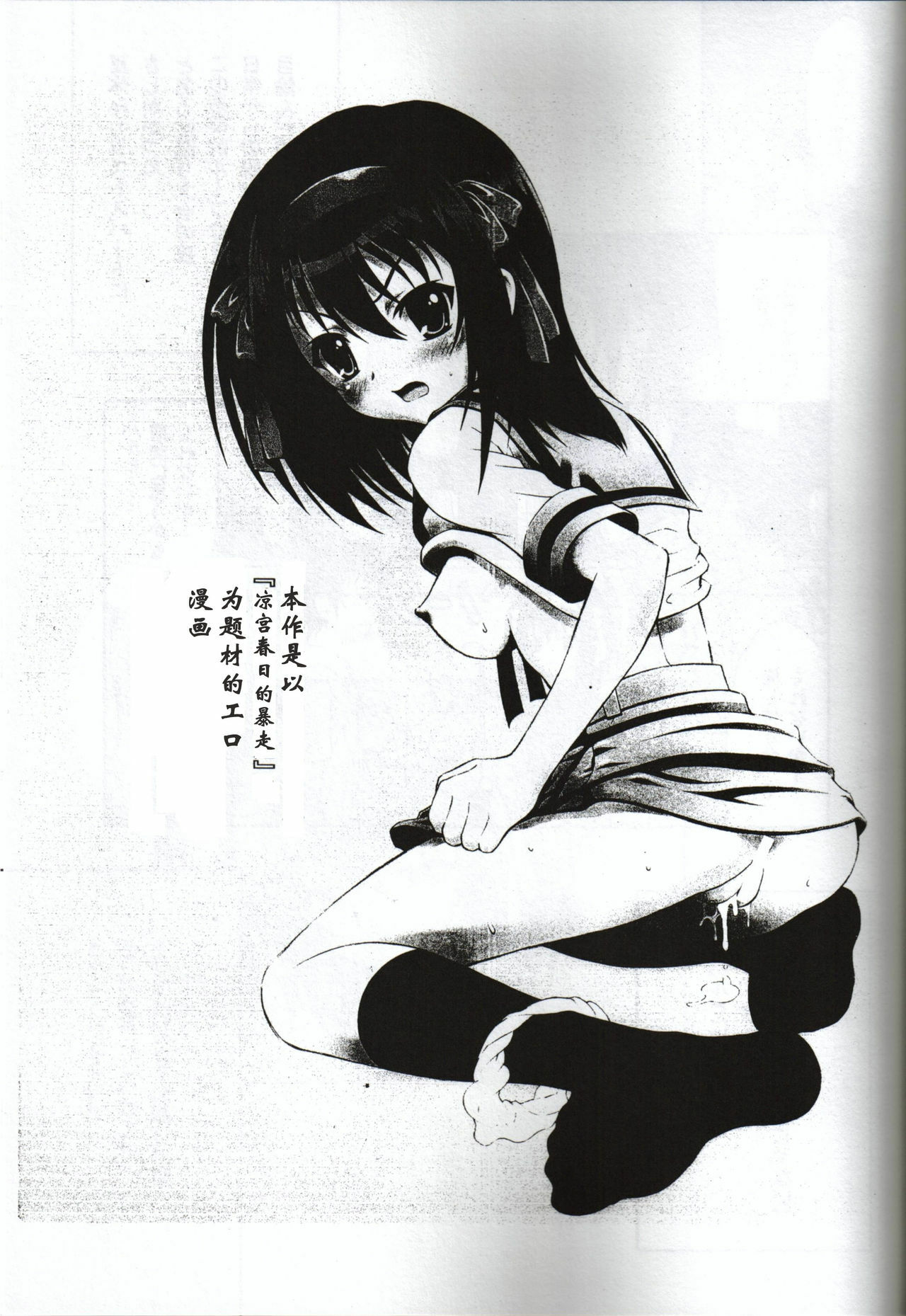 (C75) [GUST (Harukaze Soyogu)] Suzumiya Haruhi no Hatsunetsu (The Melancholy of Haruhi Suzumiya) [Chinese] page 2 full