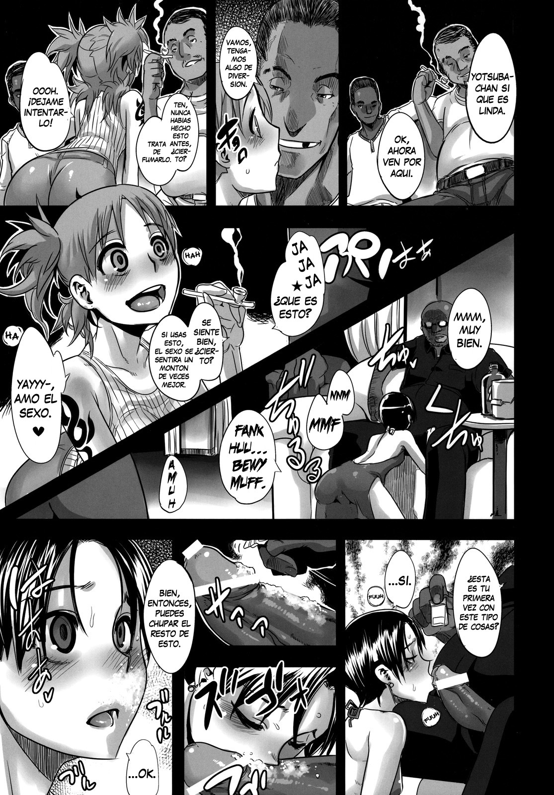 (C78) [DA HOOTCH (ShindoL)] Four Leaf Lover 2 | Amante de 4 Hojas 2 (Yotsubato!) [Spanish] =P666HF= page 11 full