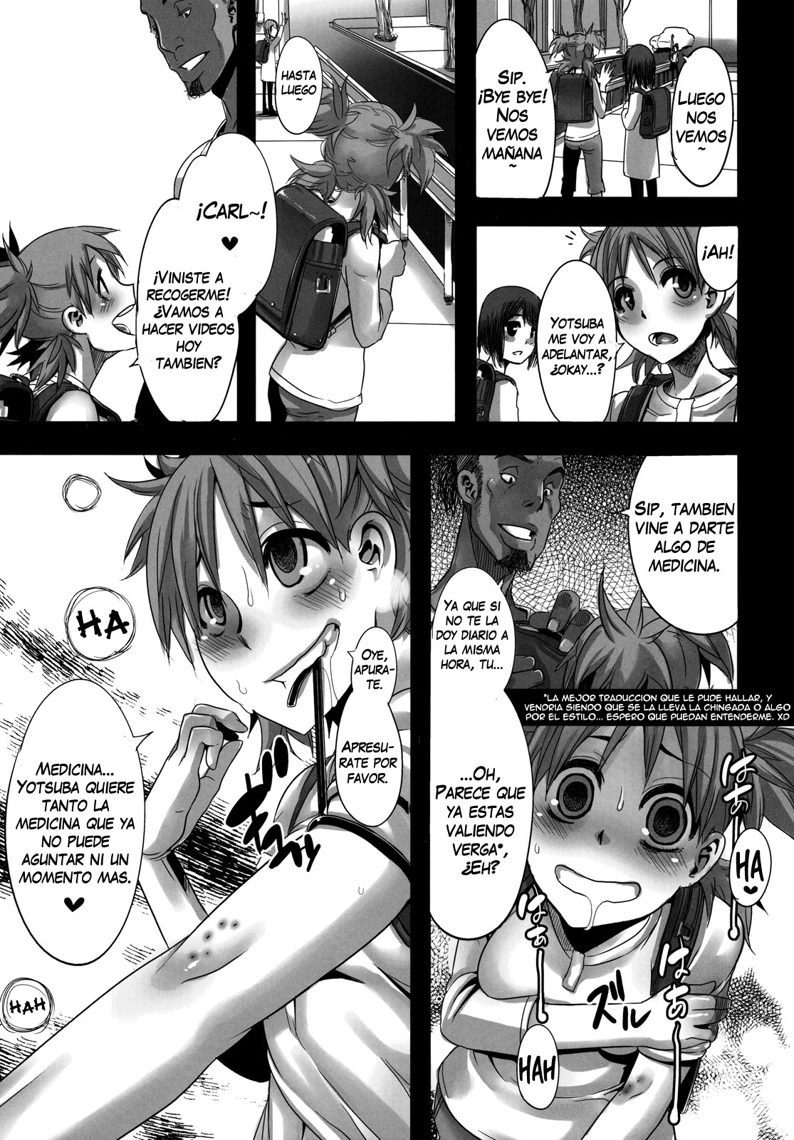 (C78) [DA HOOTCH (ShindoL)] Four Leaf Lover 2 | Amante de 4 Hojas 2 (Yotsubato!) [Spanish] =P666HF= page 27 full