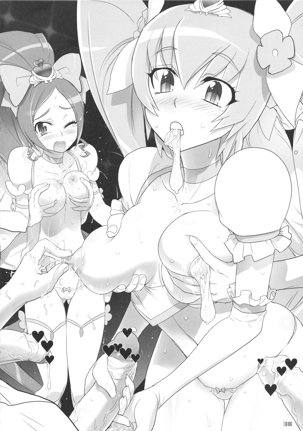 (C79) [Digital Accel Works (INAZUMA)] INAZUMA SILHOUETTE (HeartCatch Precure!) page 38 full