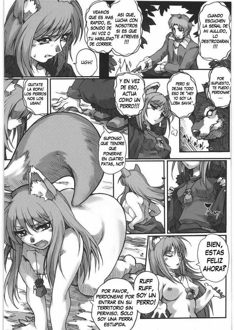 (C76) [Kacchuu Musume (Hisahiko, Shimamoto Harumi)] Smalt Leather (Spice and Wolf) [Spanish] page 4 full