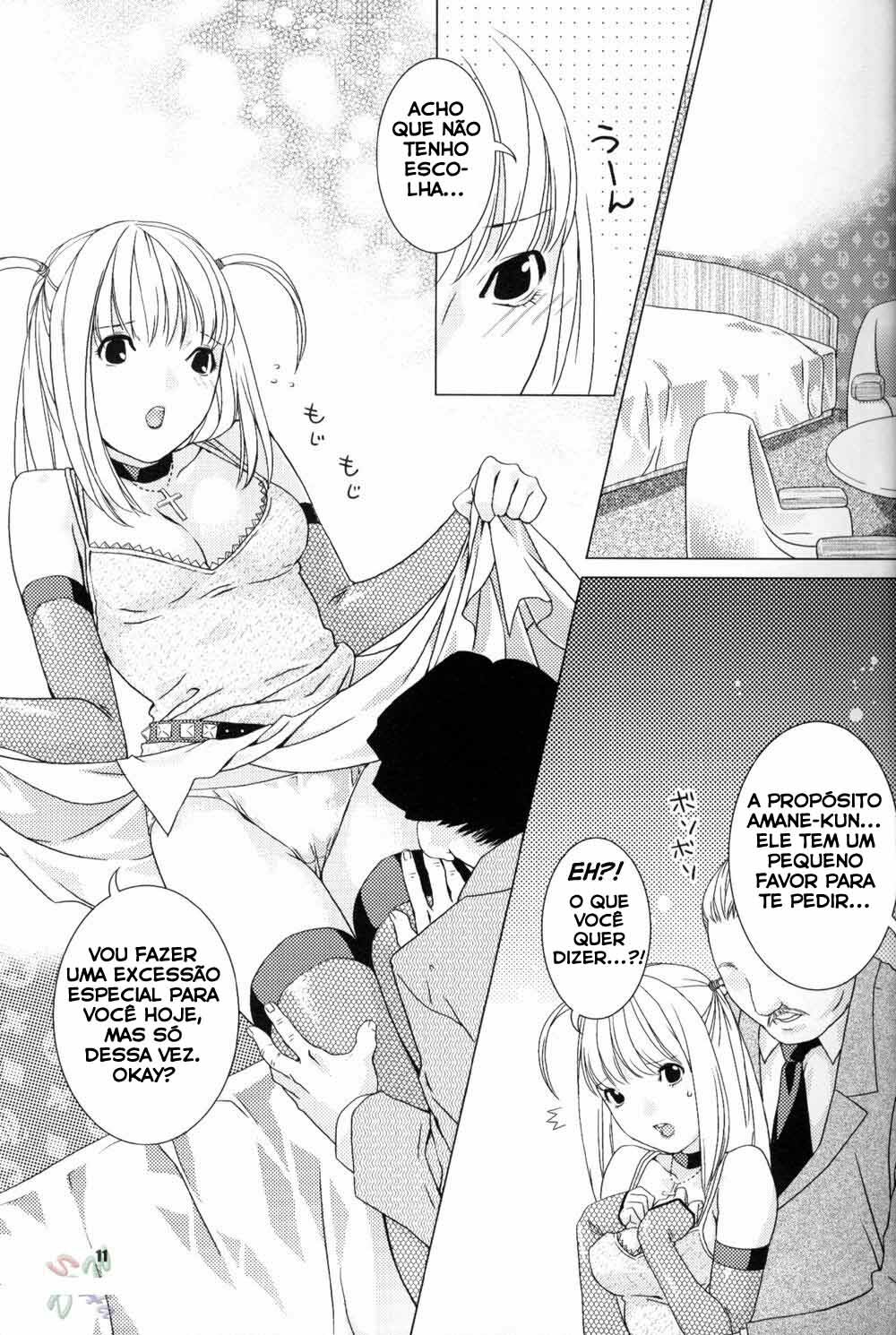 (ComiComi 7) [Nekomataya (Nekomata Naomi)] Misa Note (Death Note) [Portuguese-BR] [HentaiHeart] page 10 full