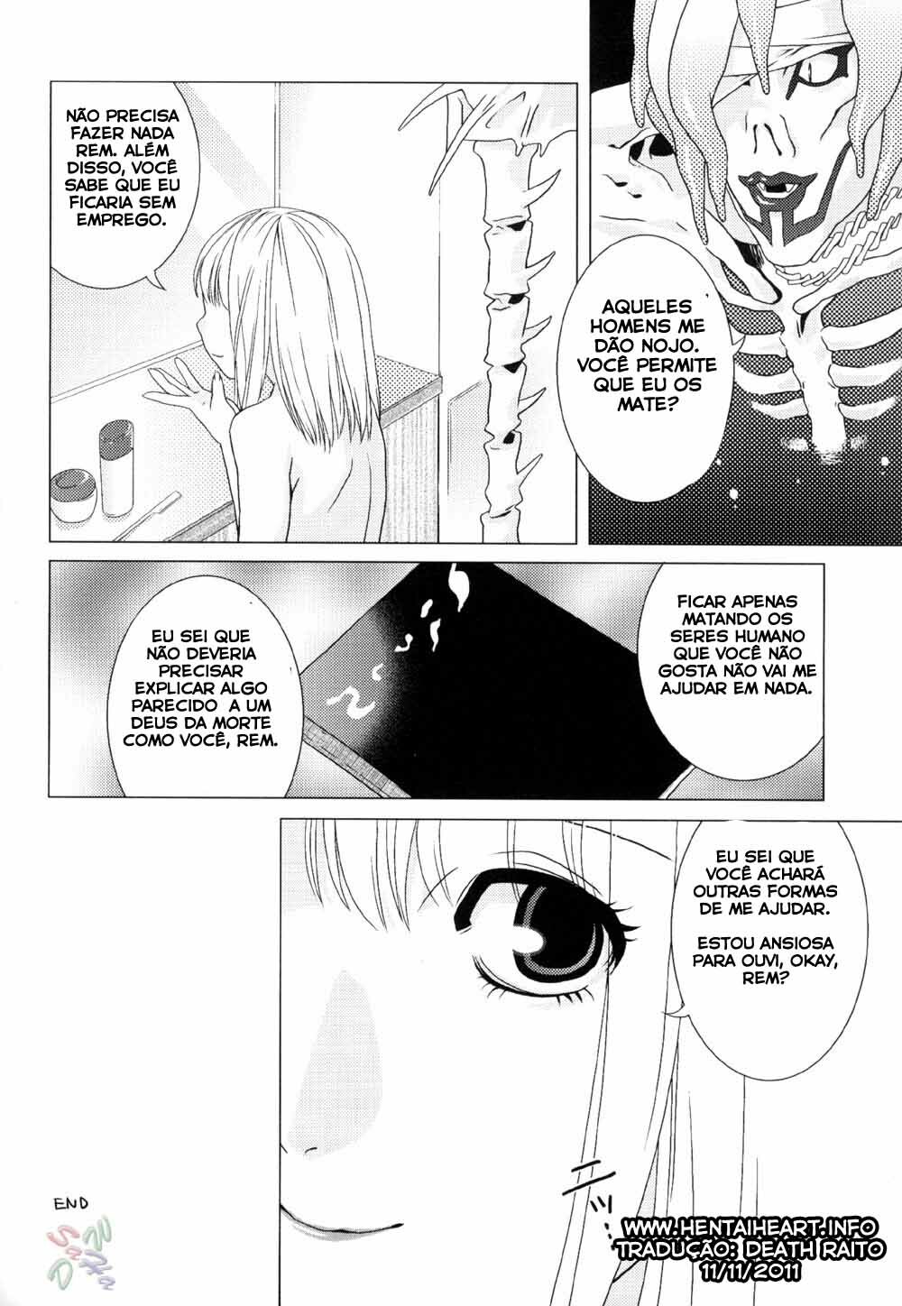 (ComiComi 7) [Nekomataya (Nekomata Naomi)] Misa Note (Death Note) [Portuguese-BR] [HentaiHeart] page 21 full