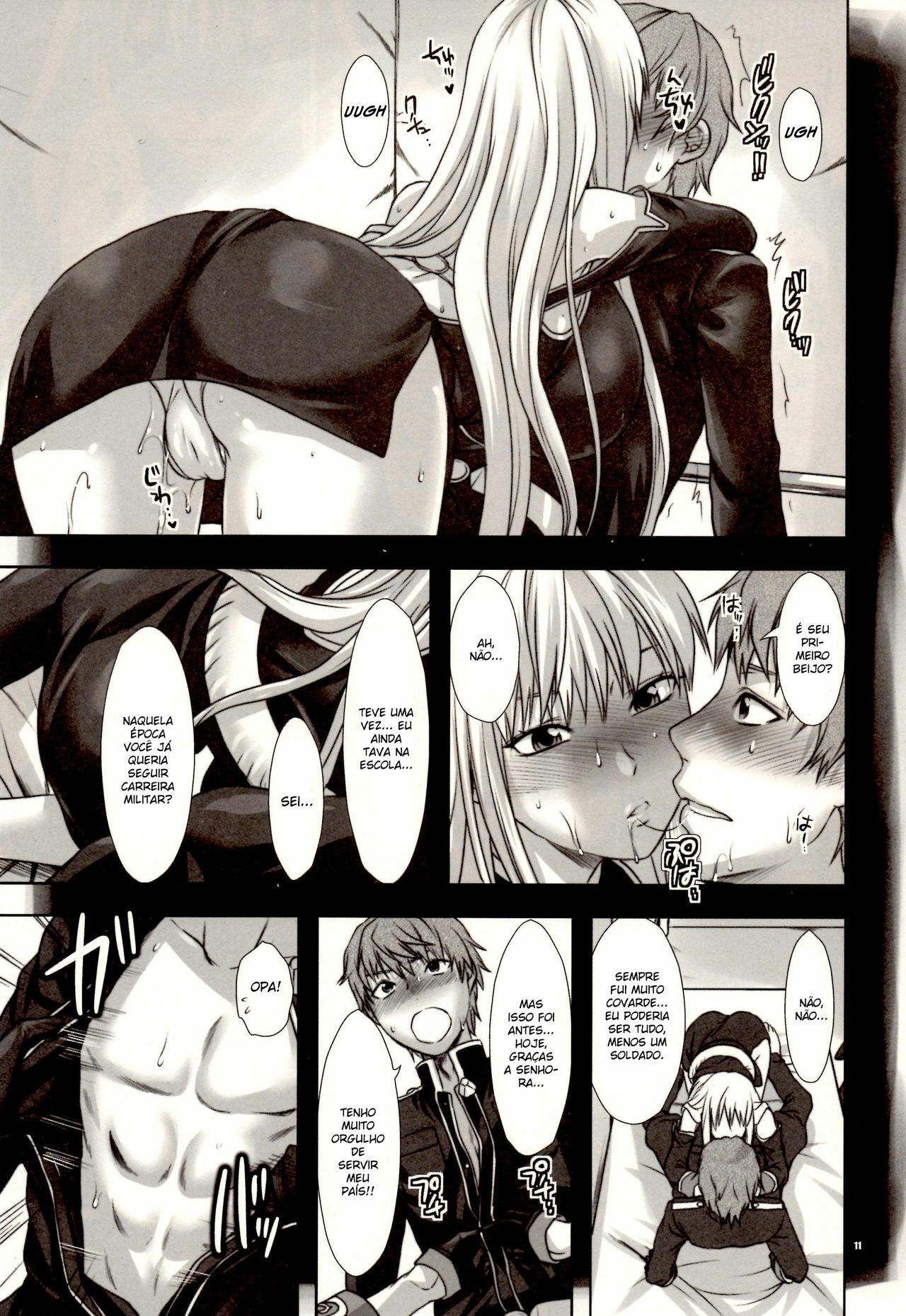 [Lv.X+ (Yuzuki N Dash)] Boku no Subete o Taisa ni Sasagu (Valkyria Chronicles) [Portuguese-BR] [BartSSJ] [2010-09-05] page 11 full