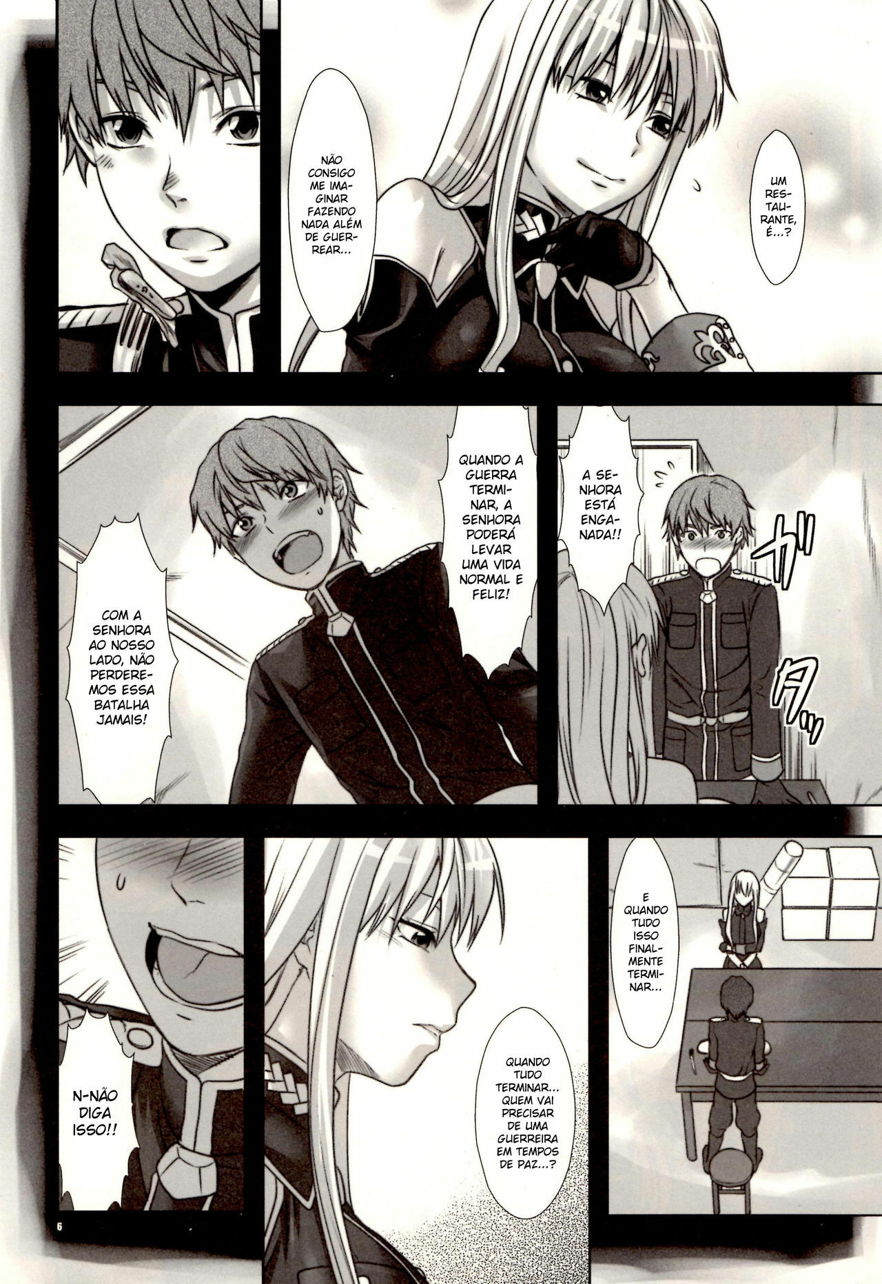 [Lv.X+ (Yuzuki N Dash)] Boku no Subete o Taisa ni Sasagu (Valkyria Chronicles) [Portuguese-BR] [BartSSJ] [2010-09-05] page 6 full