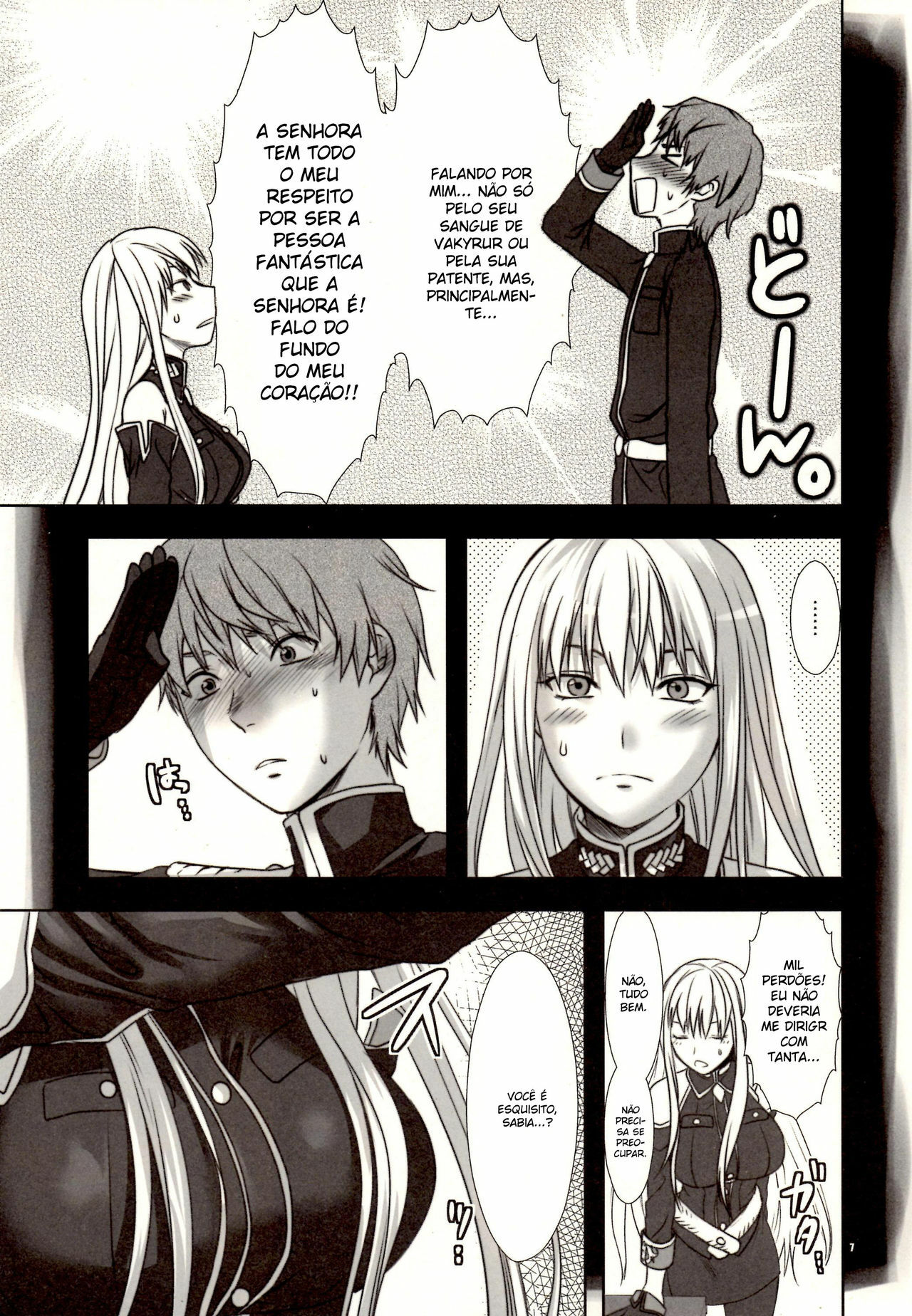 [Lv.X+ (Yuzuki N Dash)] Boku no Subete o Taisa ni Sasagu (Valkyria Chronicles) [Portuguese-BR] [BartSSJ] [2010-09-05] page 7 full