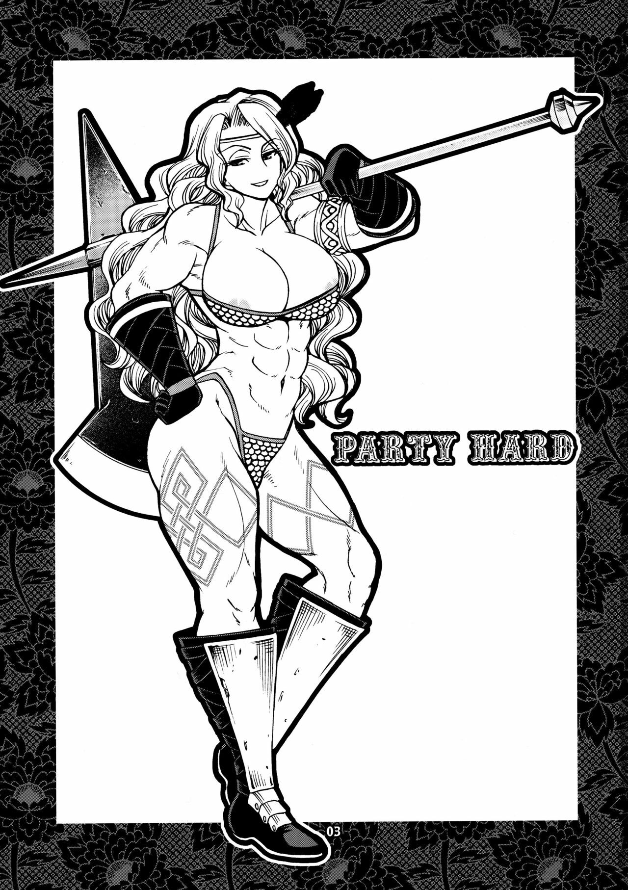 (C80) [CELLULOID-ACME (Chiba Toshirou)] PARTY HARD (Dragon's Crown) page 2 full