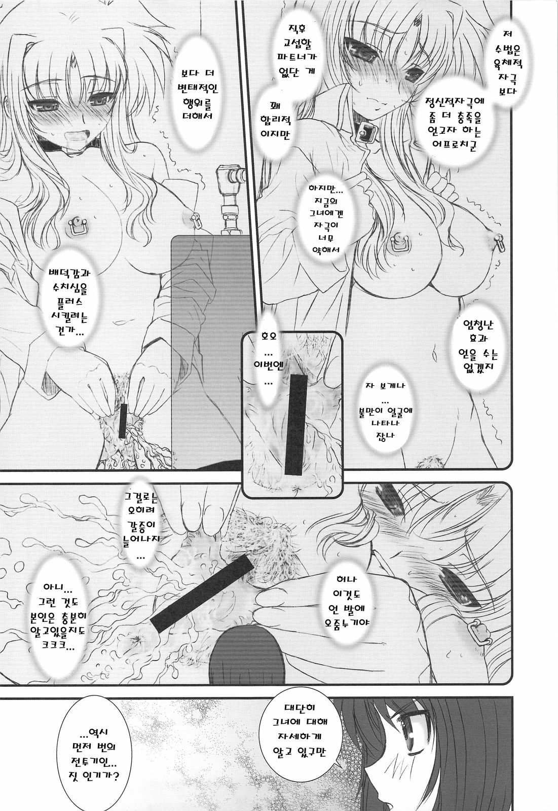 (C75) [Dieppe Factory (Alpine)] FATE FIRE WITH FIRE 2 (Mahou Shoujo Lyrical Nanoha)(korean) page 32 full
