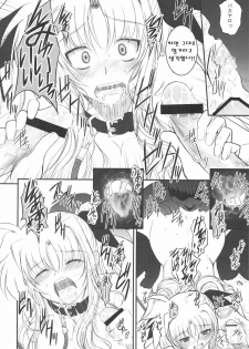 (C75) [Dieppe Factory (Alpine)] FATE FIRE WITH FIRE 2 (Mahou Shoujo Lyrical Nanoha)(korean) - page 21
