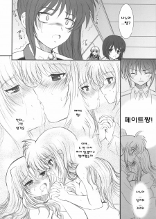 (C75) [Dieppe Factory (Alpine)] FATE FIRE WITH FIRE 2 (Mahou Shoujo Lyrical Nanoha)(korean) - page 4